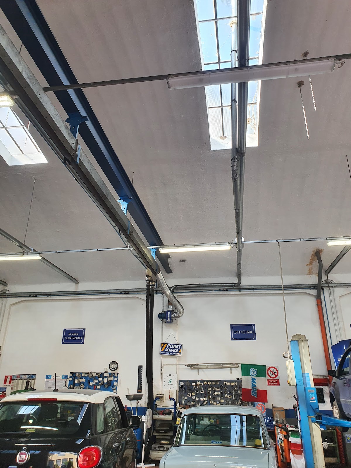 Vista interna capannone