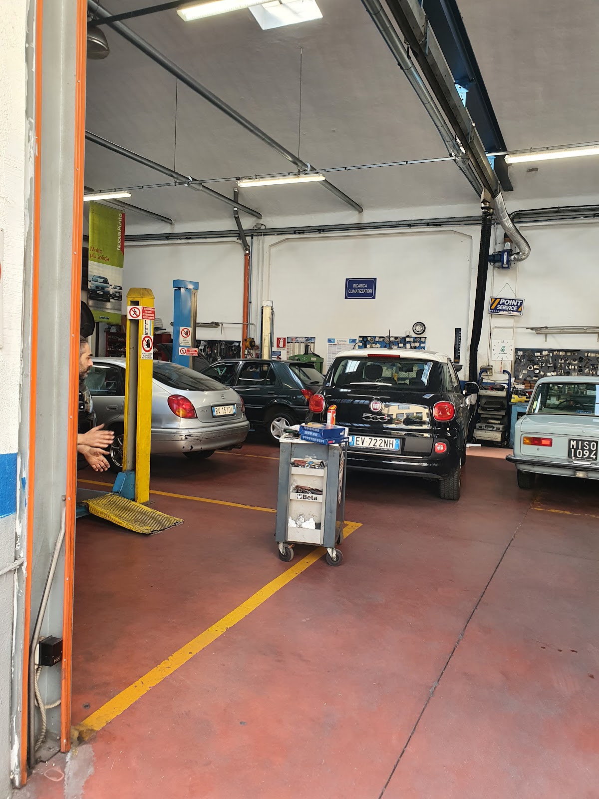 Vista officina Delpa